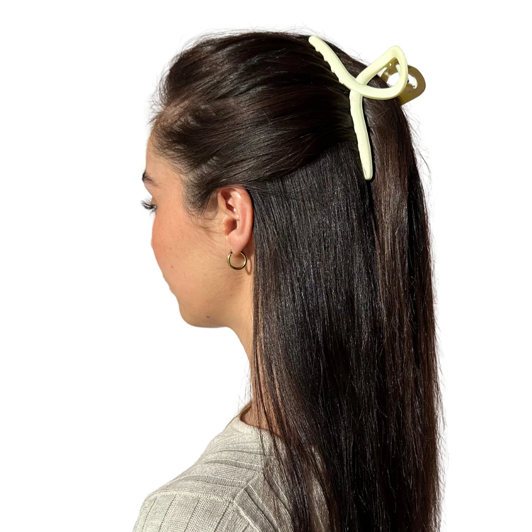 Signature Claw Clip - Lemon Sorbet - Image 5