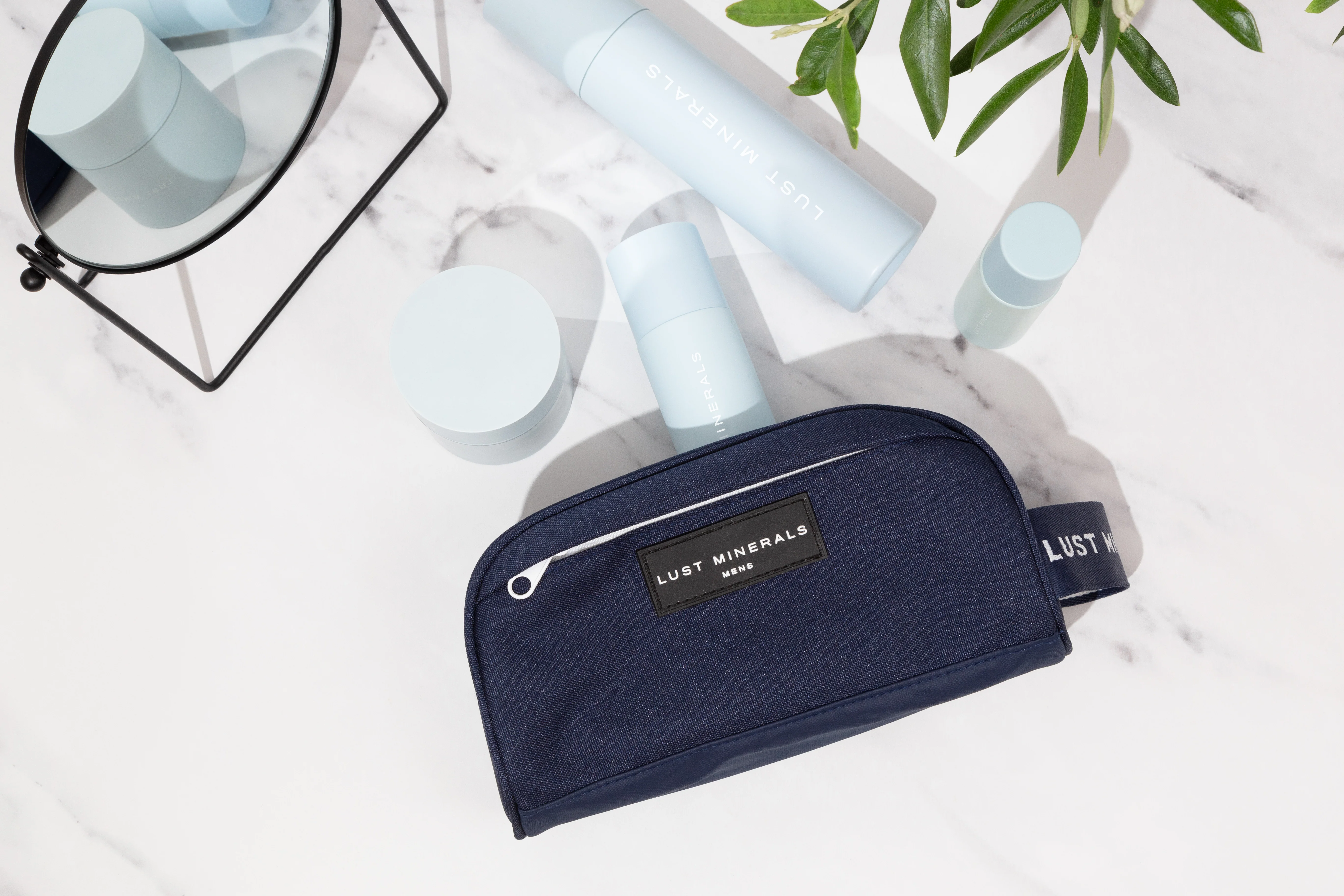 Mens Travel Bag - Blue - Image 3