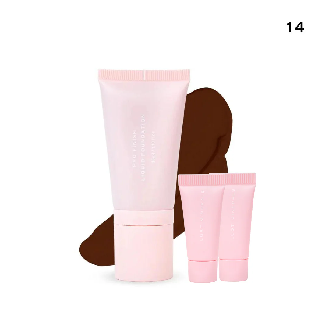 Pro Finish Liquid Foundation + Free Sample Pack - Image 20