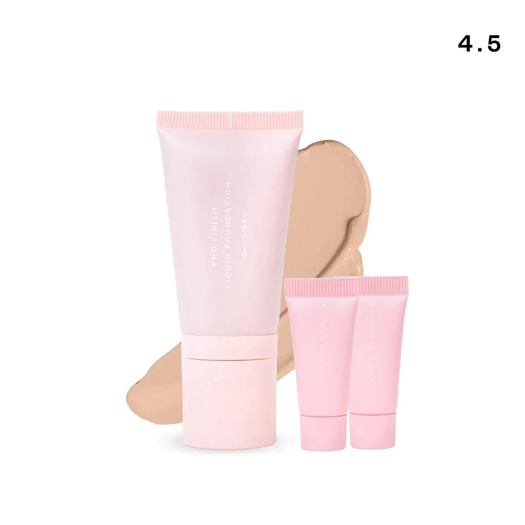Pro Finish Liquid Foundation + Free Sample Pack - Image 23
